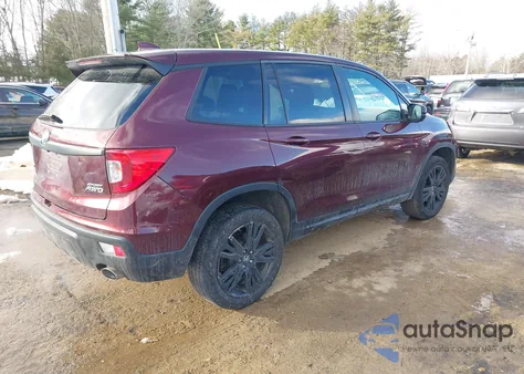 2020 Honda Passport Awd Sport z USA, uszkodzony, nr VIN 5FNYF8H27LB012738